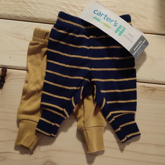 Carter's 2 pack premie pants - Picture 1 of 3